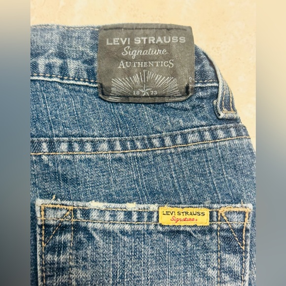 Boy’s Youth Denizen Levis Blue Jeans Modern Slim Straight Size 8 Regular - Picture 3 of 8